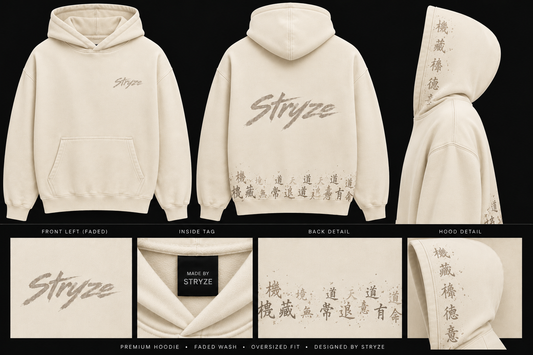 Cream Stryze Hoodie